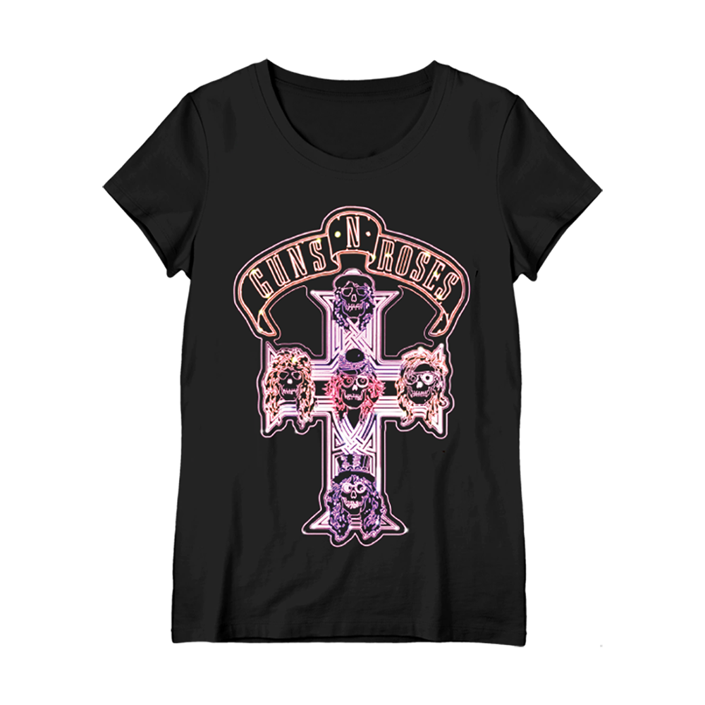 Neon Cross Women's T-Shirt