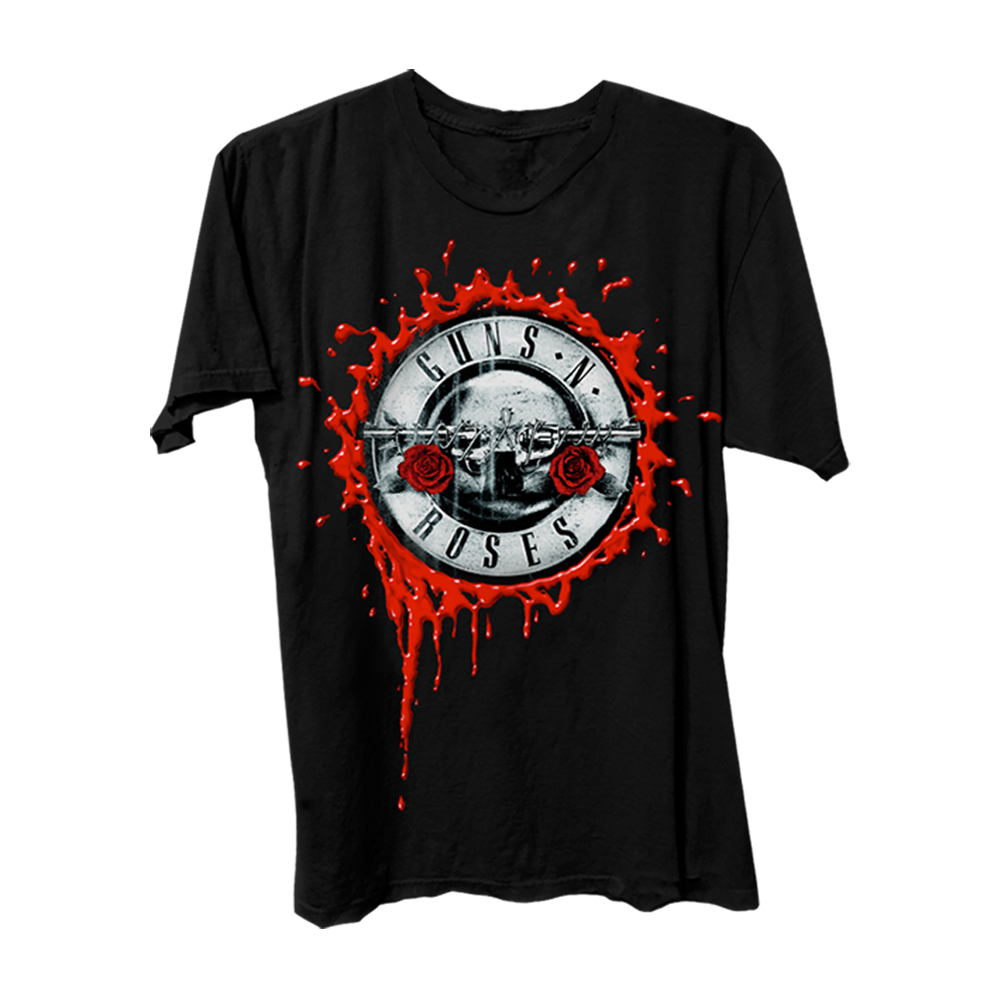 GN'R Bloody Bullet Black T-Shirt