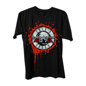 GN'R Bloody Bullet Black T-Shirt