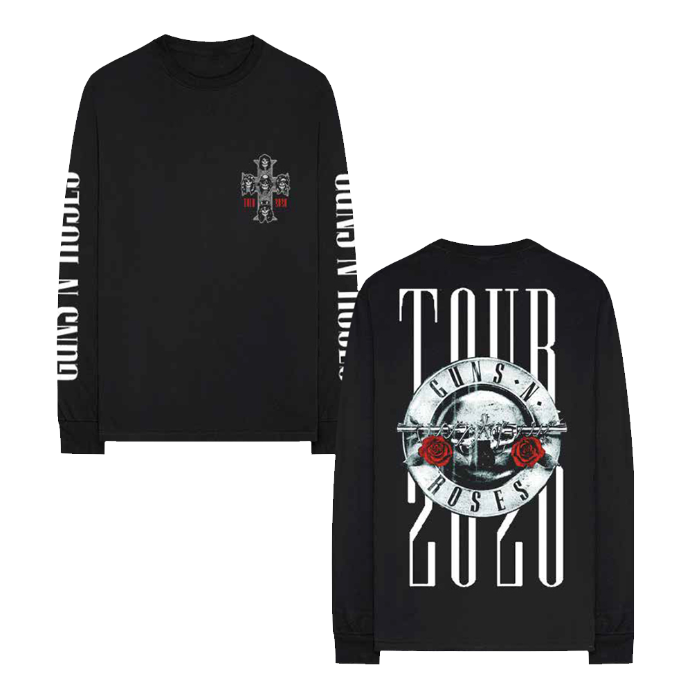 Black 2020 Tour Long Sleeve T-Shirt